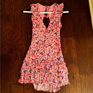 Hello Molly open back floral dress